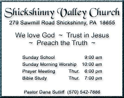 Shickshinny Valley Church